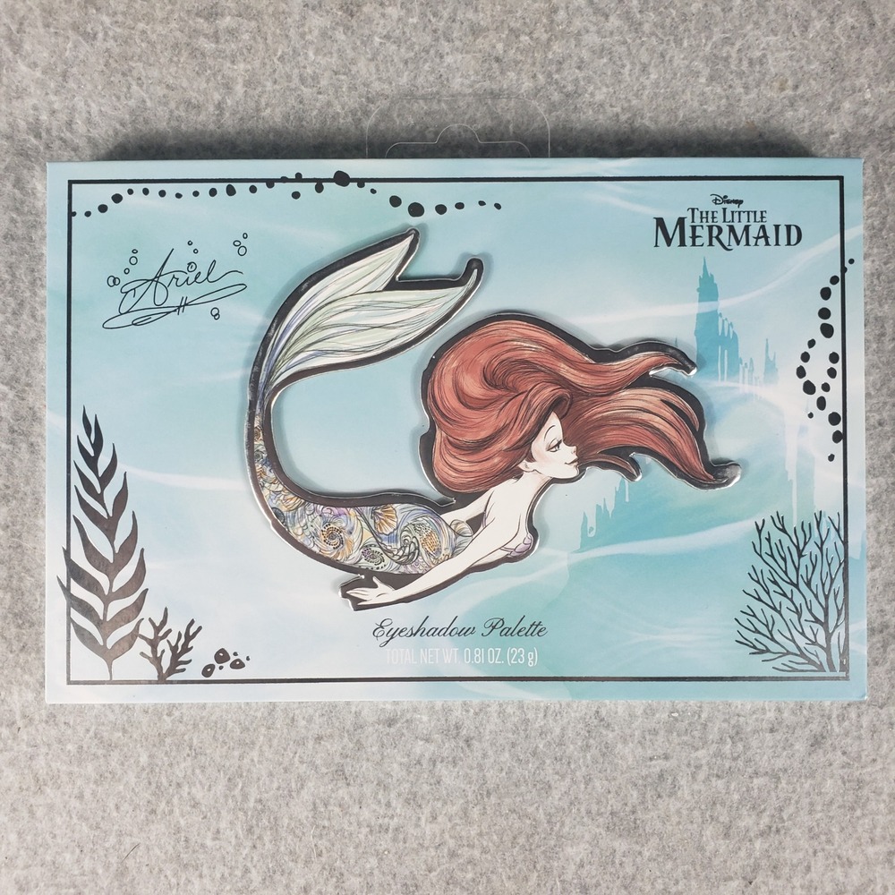 Disney The Little Mermaid Ariel Eyeshadow Palette 12 Shades Taste‎ Beauty New